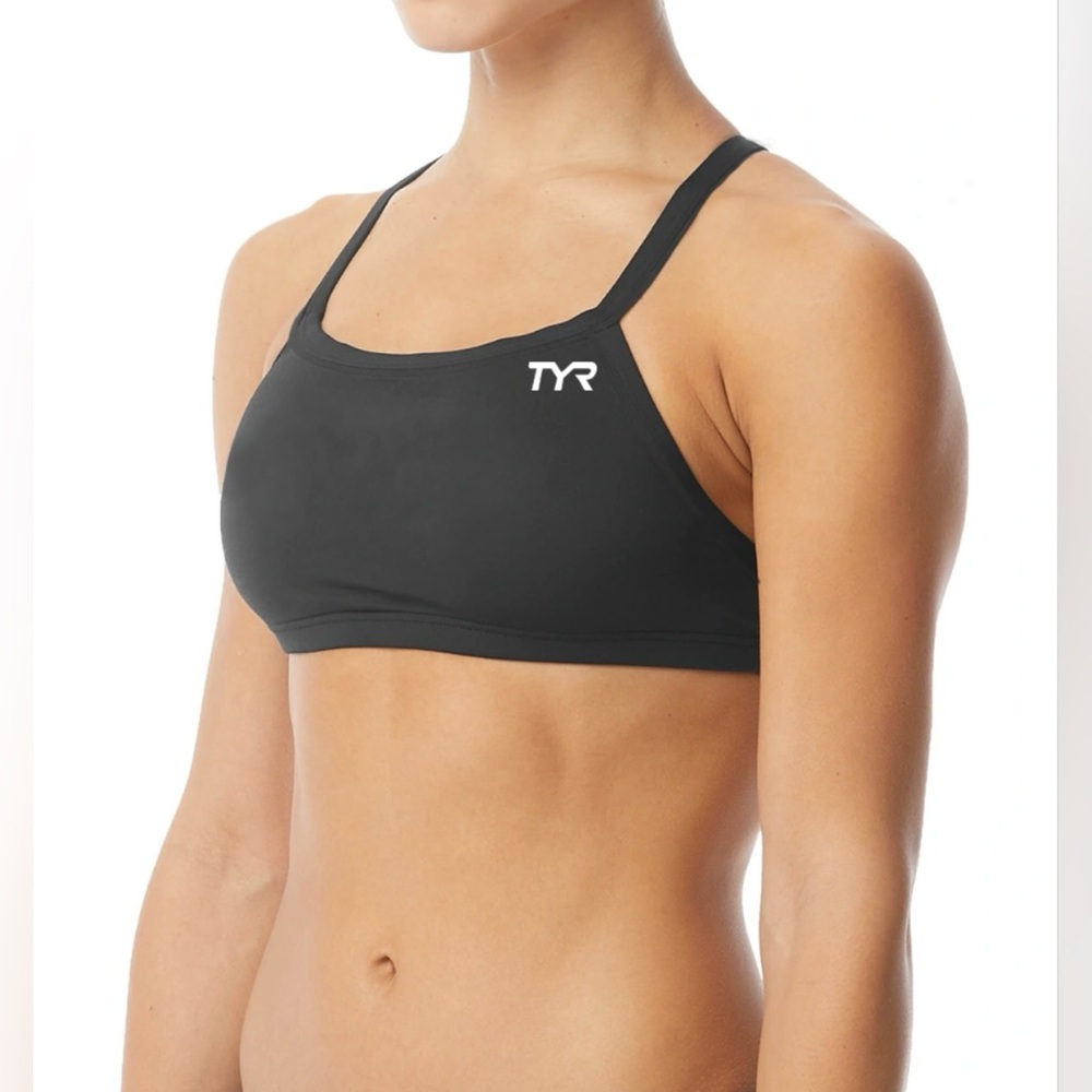TYR Durafast Dri-Fit One Women's/Big Girl’s Kids Size XL(14/16) Top Swimsuit NEW